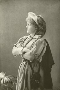 Miss Lily Langtry som Rosalind (gravure) af English Photographer