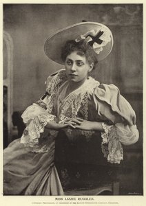 Frøken Lizzie Ruggles af English Photographer