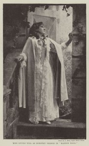 Miss Lucile Hill som Dorothy Vernon i Haddon Hall af English Photographer