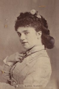 Frøken Maria Harris af English Photographer