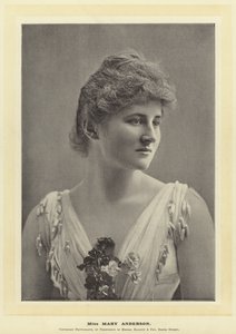 Frøken Mary Anderson af English Photographer