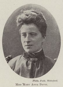 Frøken Mary Anna Davis af English Photographer