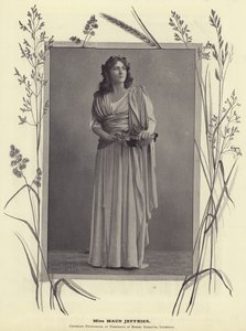 Frøken Maud Jeffries af English Photographer