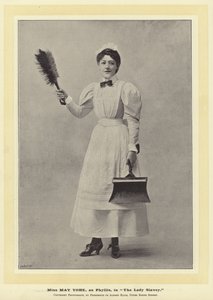 Miss May Yohe, som Phyllis, i The Lady Slavey af English Photographer