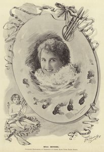 Frøken Moore af English Photographer