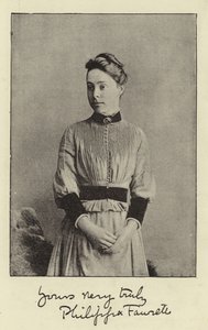 Frøken Philippa Fawcett af English Photographer
