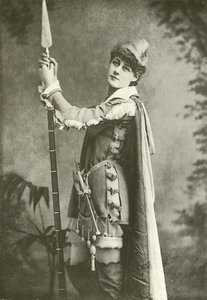 Miss Violet Vanbrugh som Rosalind (gravure) af English Photographer