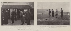 Mr. Balfour ved fodboldkampen Manchester City mod Stoke af English Photographer