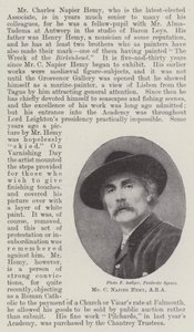Mr. C Napier Hemy, ARA af English Photographer