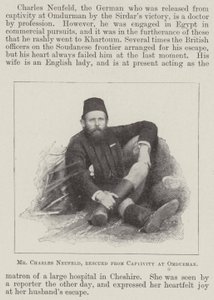 Charles Neufeld, reddet fra fangenskab ved Omdurman af English Photographer