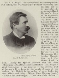 Hr E F Knight af English Photographer