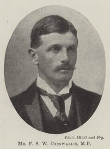 Mr F S W Cornwallis, MP af English Photographer