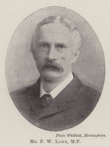 Hr. F W Lowe, MP af English Photographer