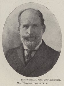 Hr. George Robertson af English Photographer