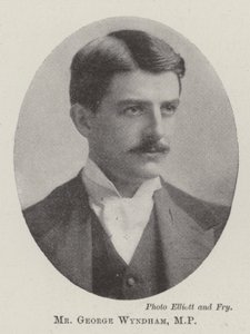 George Wyndham, MP af English Photographer