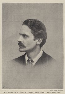 Gerald Balfour, chefsekretær for Irland af English Photographer