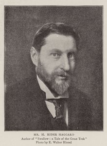 H Rider Haggard, forfatterne til vores nye serie af English Photographer