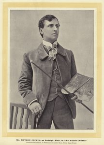 Mr. Hayden Coffin, som Rudolph Blair, i An Artists Model