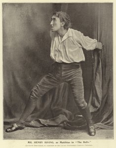 Henry Irving som Matthias i The Bells