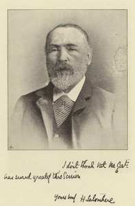 Henry Labouchere, parlamentsmedlem for Northampton og redaktør af Truth af English Photographer