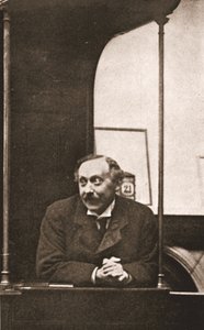 Herbert Gladstone i vidneboksen under retssagen mod Emmeline Pankhurst og andre af English Photographer
