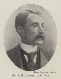 Mr J H Campbell, QC, MP af English Photographer