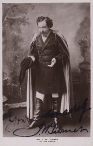 Mr J W Turner som Fra Diavolo af English Photographer