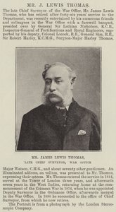 James Lewis Thomas, afdøde Chief Surveyor, War Office af English Photographer
