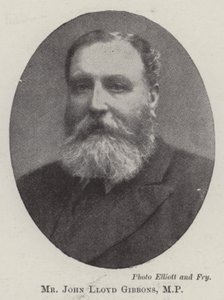 John Lloyd Gibbons, MP af English Photographer