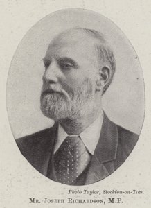 Joseph Richardson, MP af English Photographer