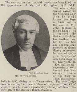 Hr. Justice Bigham af English Photographer