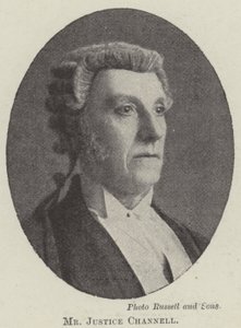 Hr. Justice Channell af English Photographer