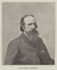 Mr Leslie Stephen af English Photographer