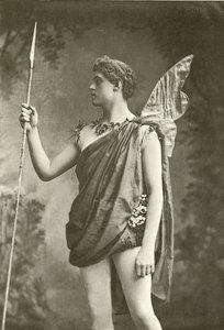 Otto Stuart som Oberon (dybtryk) af English Photographer
