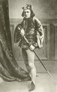 Mr Richard Mansfield som Richard III (gravure) af English Photographer