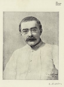 Hr. Rudyard Kipling af English Photographer