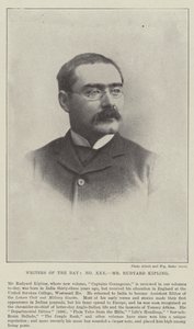 Hr. Rudyard Kipling af English Photographer