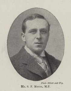 S F Mendl, MP af English Photographer