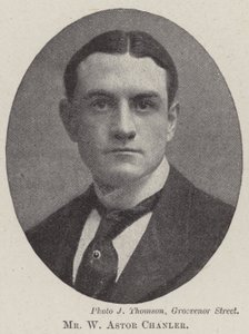 Hr. W Astor Chanler af English Photographer