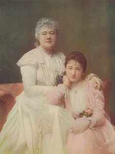 Mrs. Lewis og Miss Mabel Terry-Lewis af English Photographer