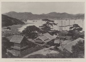 Nagasaki, som den japanske regering har tilladt USA at bruge som militærbase af English Photographer