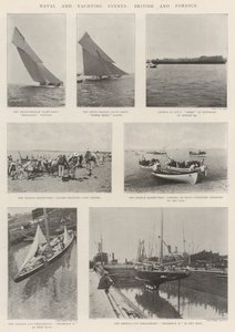Flåde- og yachtbegivenheder, britiske og udenlandske af English Photographer