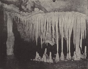 Nellies Grotte, Jenolan Caves af English Photographer