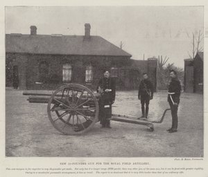 Ny 15-pundspistol til Royal Field Artillery af English Photographer