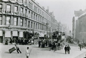 Newgate Street, London af English Photographer
