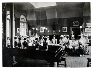 Nightingale Home spisestue, St. Thomass Hospital af English Photographer