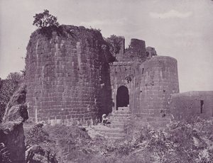 Gamle Fort, Purandhar af English Photographer