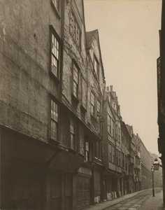 Gamle huse i Wych Street, London af English Photographer