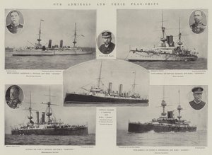 Vore Admiraler og deres Flagskibe