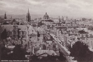 Oxford fra Magdalen Tower af English Photographer